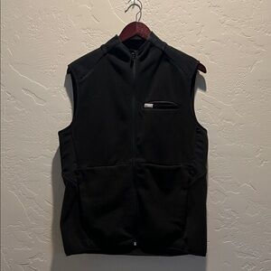 Figs Black Zip-Front Medical Vest